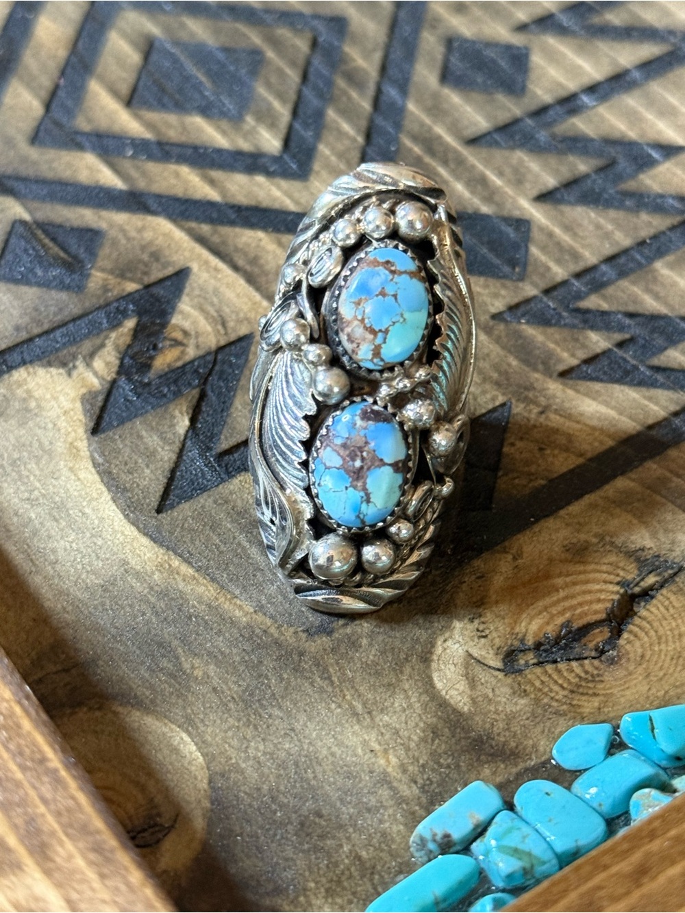 Native Mike Thomas Jr. golden hills ring